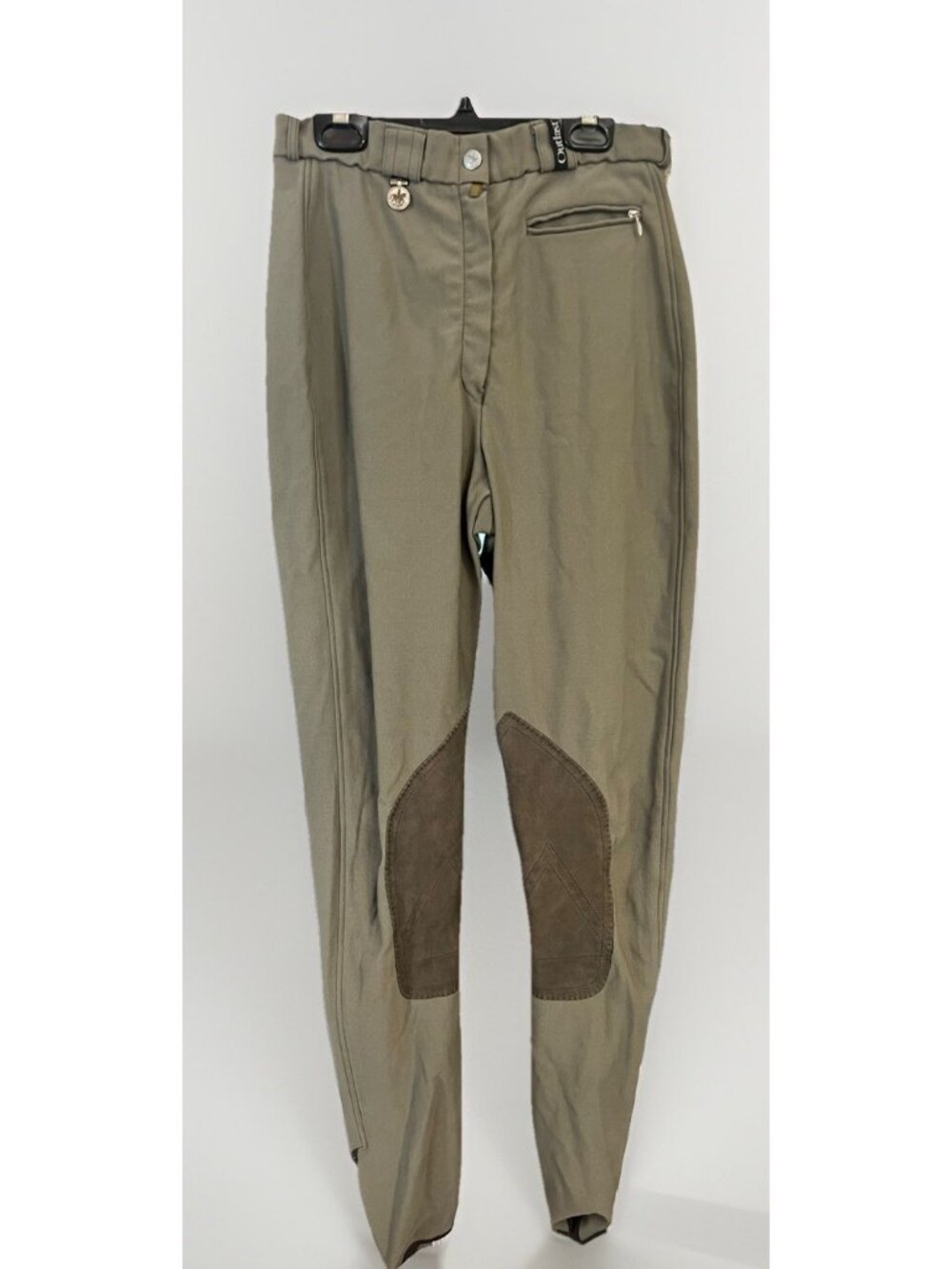 Pikeur womens Tan w/ Leather Breeches w/ Ankle Closure-26L🐴.     U